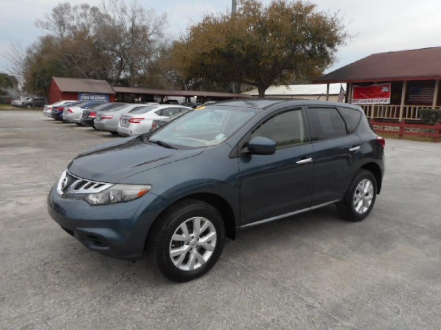 2014 BLUE NISSAN MURANO S; SL (JN8AZ1MU5EW) , located at 1200 Cassat Avenue, Jacksonville, FL, 32205, (904) 695-1885, 30.302404, -81.731033 - Photo#1